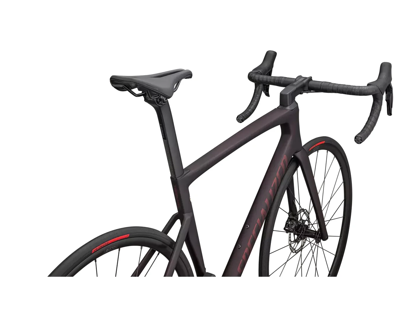 Specialized Tarmac SL7 Comp Satin Red Tint Carbon/Red Sky - Image 5