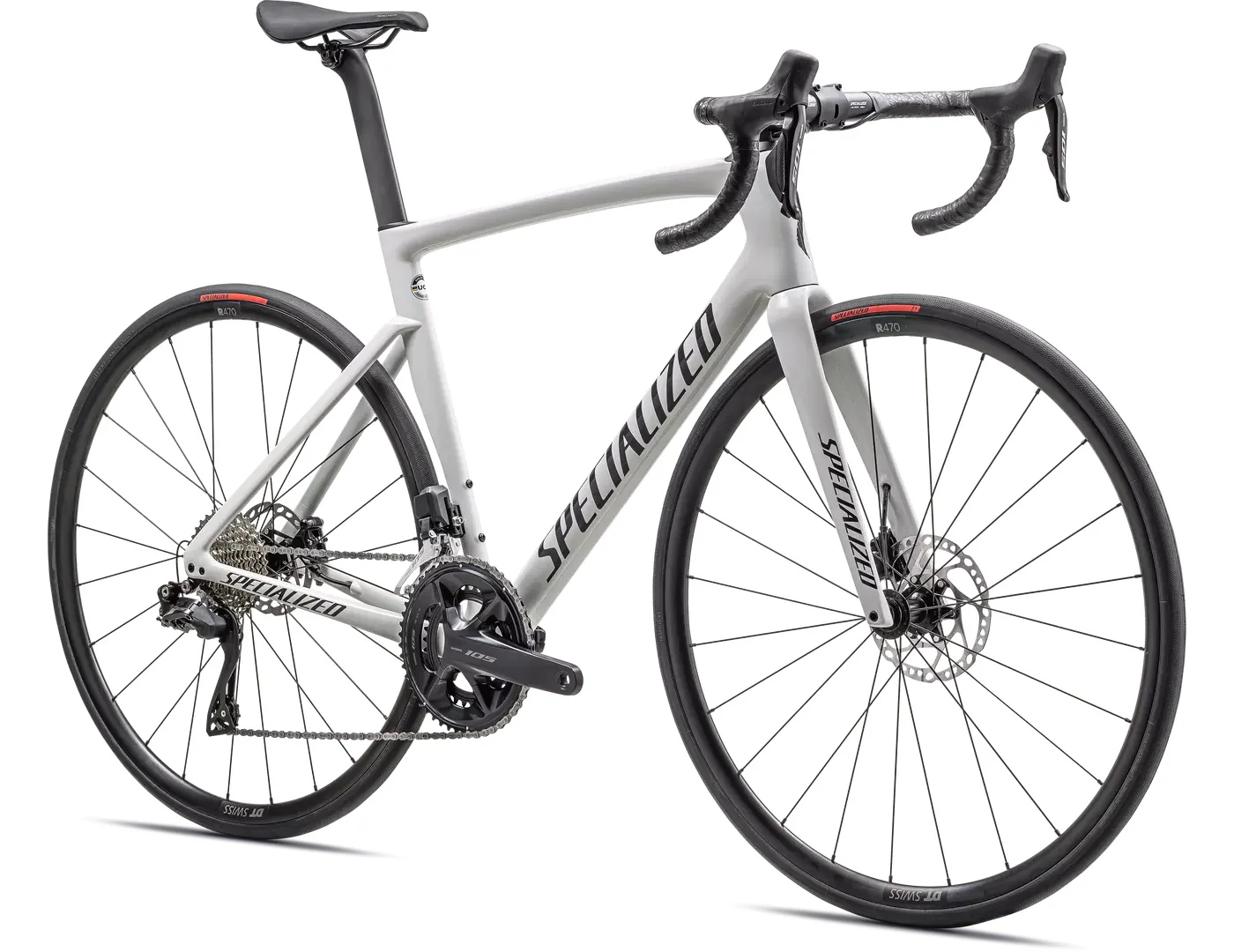 Specialized Tarmac SL7 Comp - Shimano 105 Di2 Gloss Dune White/Obsidian - Image 2