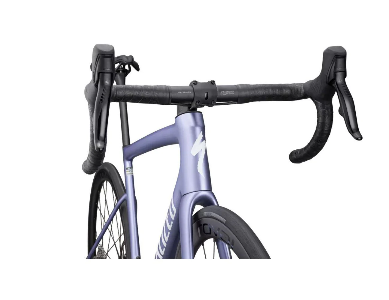 Specialized TARMAC SL8 EXPERT SATIN POWDER INDIGO TINT OVER SILVER DUST / WHITE - Image 4