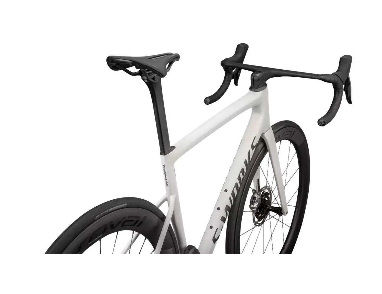 Specialized TARMAC SL8 S-Works ETAP SATIN FOG TINT / GREEN GHOST PEARL / RED GHOST PEARL FADE - Image 3