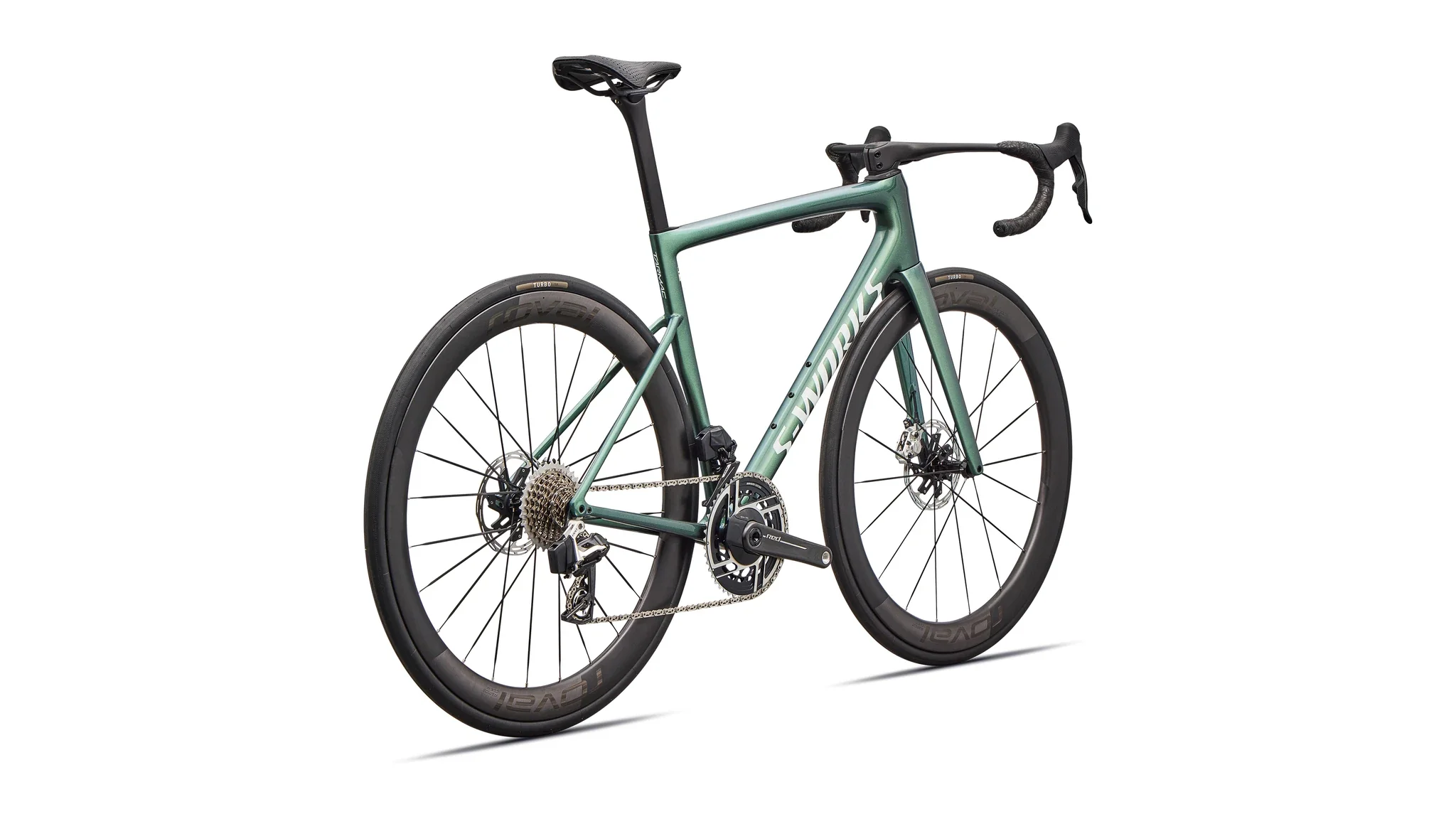 Specialized Tarmac SL8 SW AXS Gloss Premium Fjord Metallic / White Metallic Silver 2026 - Image 3