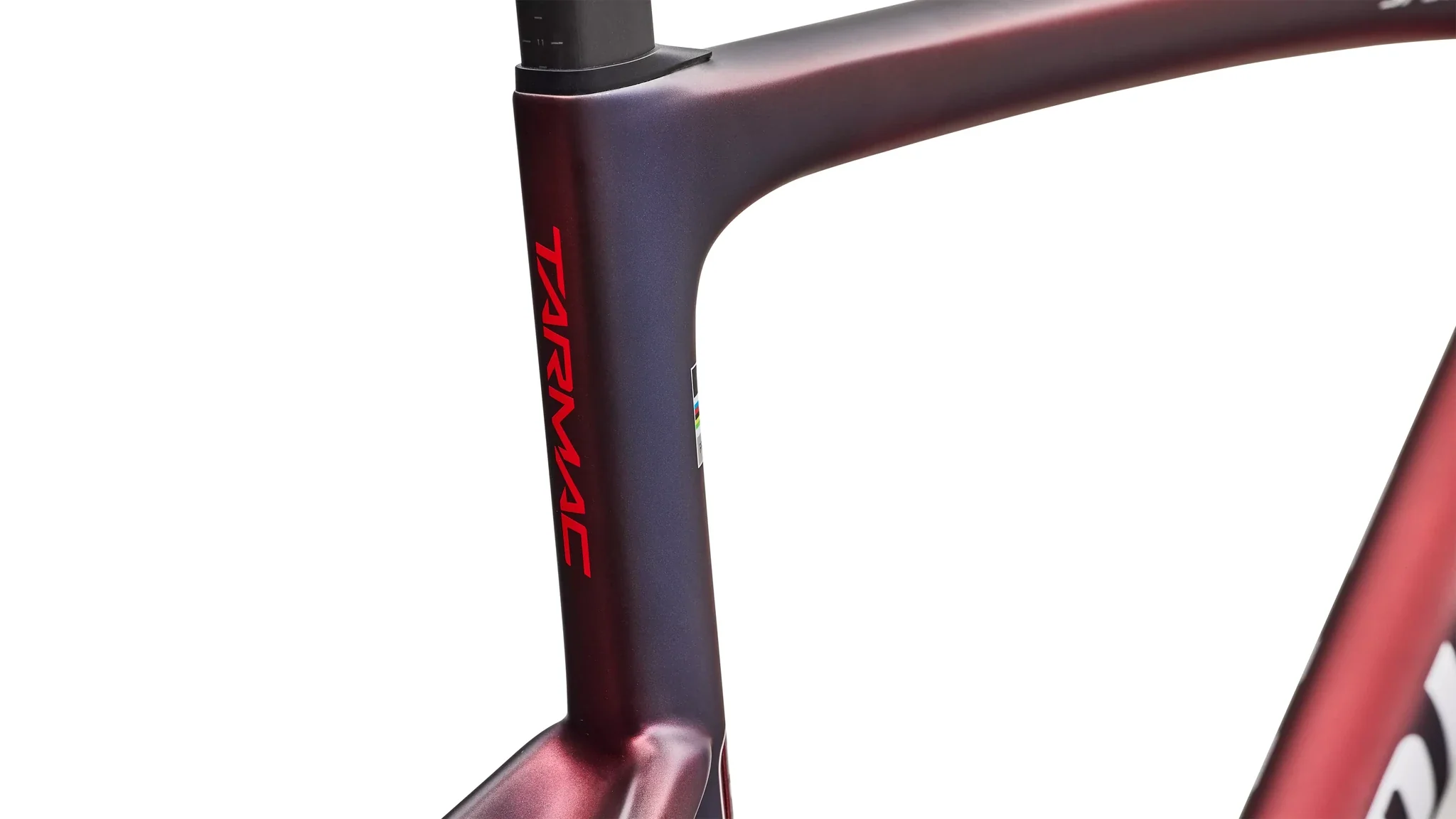 Specialized Tarmac SL9 S-Works Rahmen Team Replica FDJ Gloss Red Tint / Blue Tint / Red Pearl 2027 - Image 4