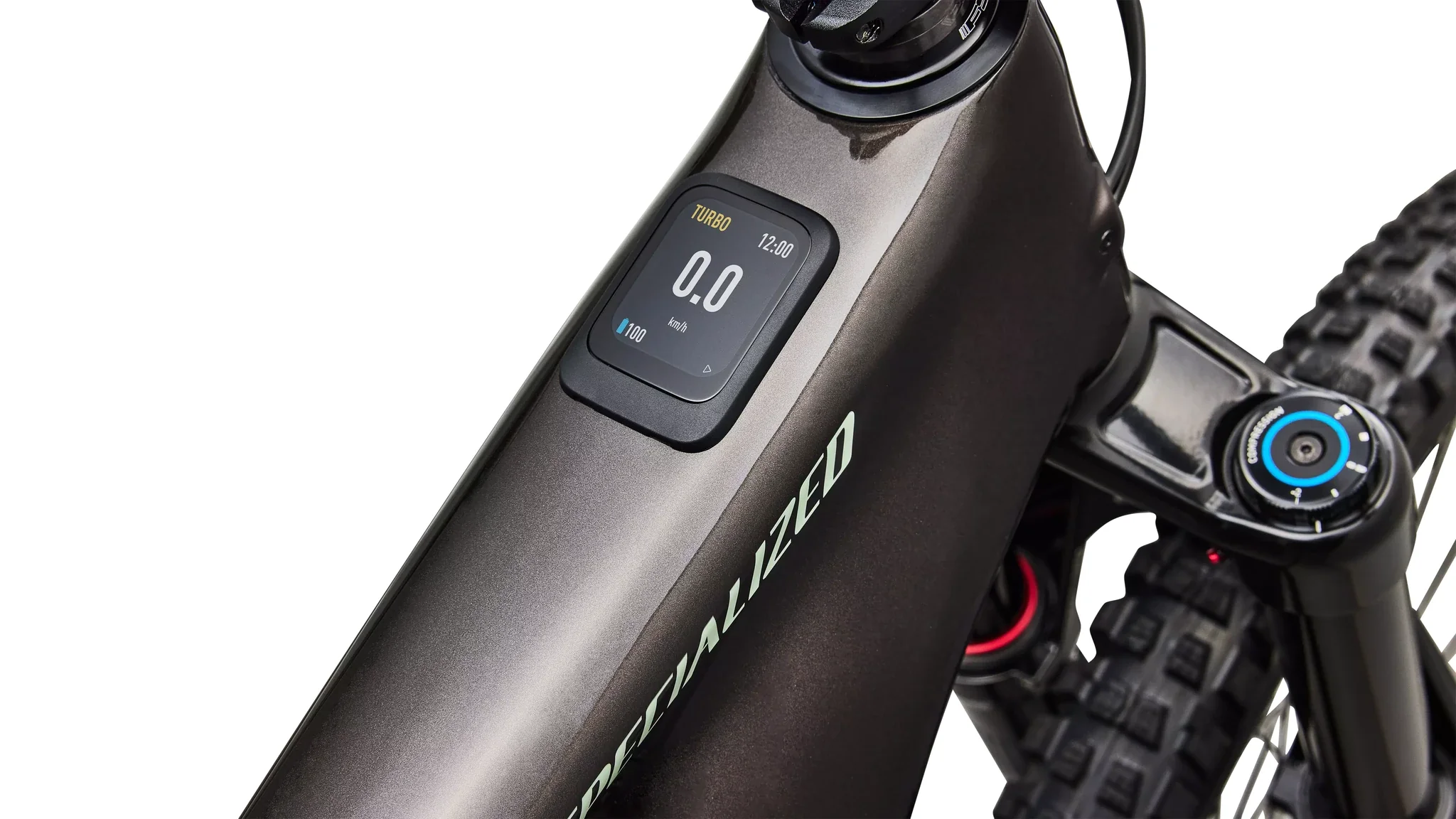 Specialized Turbo Levo 4 Evo Comp Gloss Warm Smoke / Pistachio 2027 - Image 9