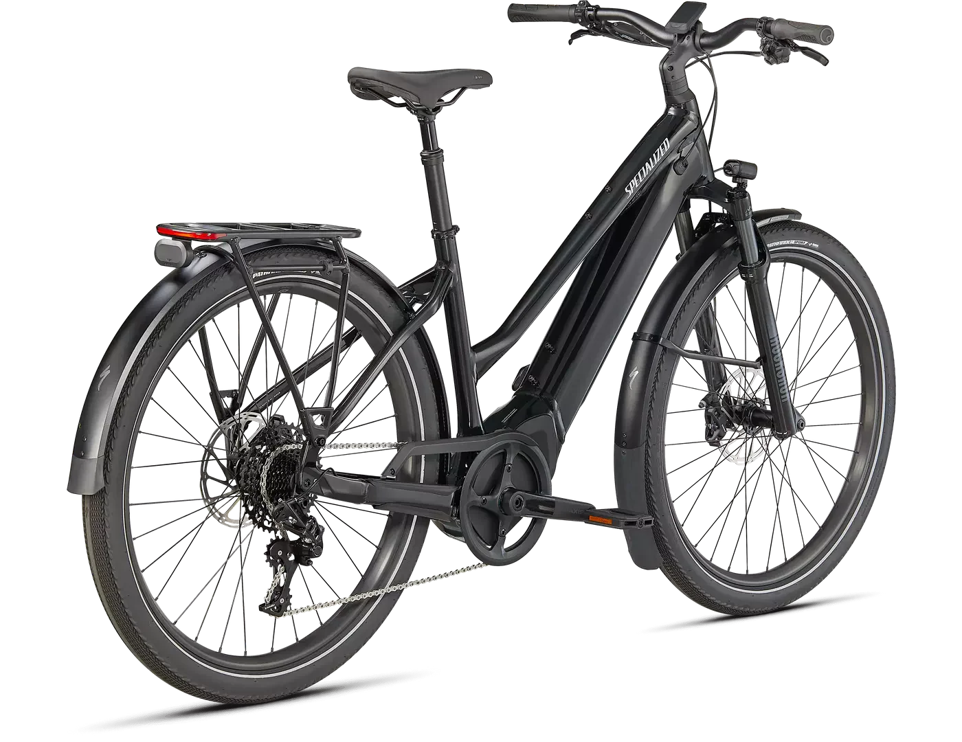 Specialized Turbo Vado 5.0 Step-Through White Mountains / Black Reflective - Image 3