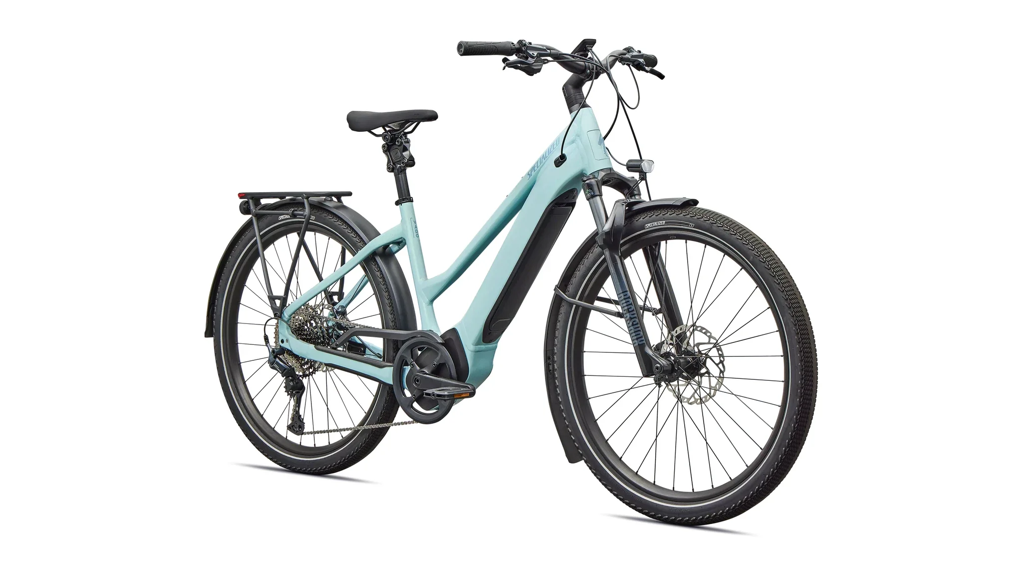 Specialized Vado 5.0 Step Through Gloss Seafoam / 25% Lapis Pearl / Glacial Metallic 2026 - Image 3
