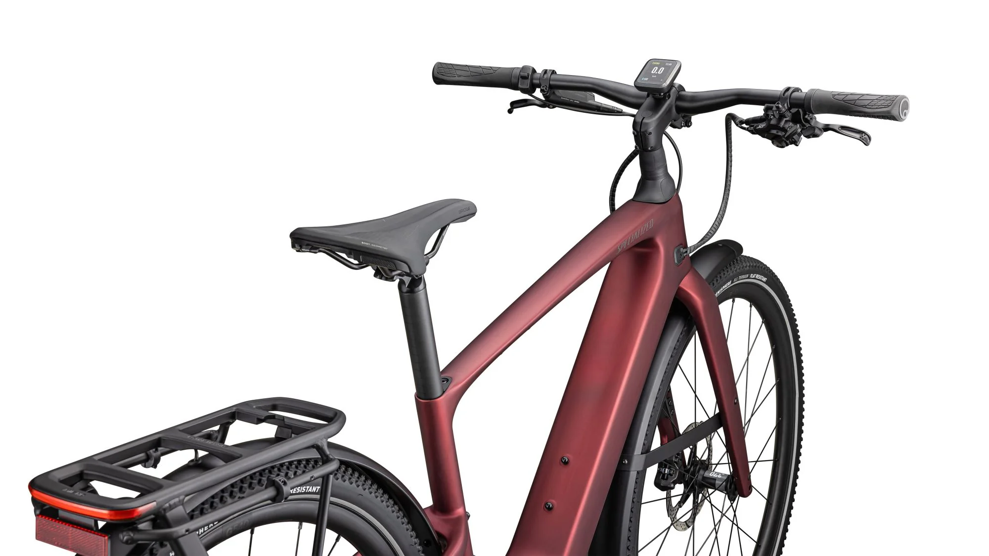 Specialized Vado SL 6.0 Carbon EQ 2 Red Sky/Red Onyx - Image 5