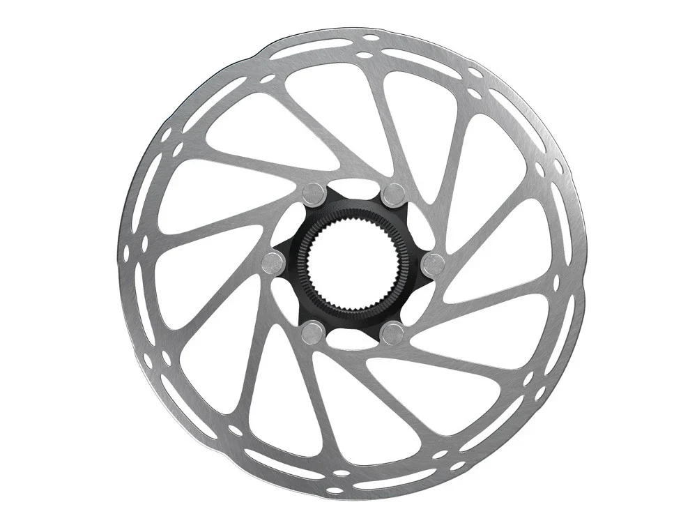 SRAM Bremsscheibe Centerline Rounded 200mm, Centerlock, schwarz abgerundetes Profil