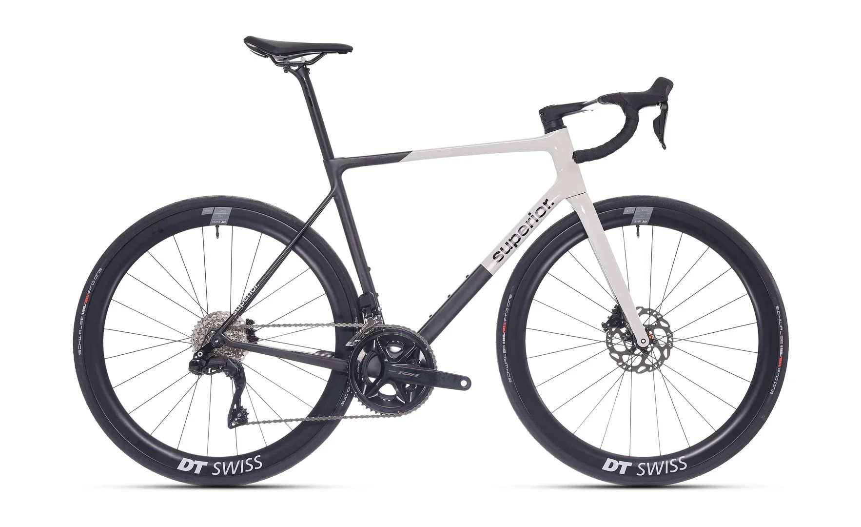 Superior RR 9.6 matte carbon/white