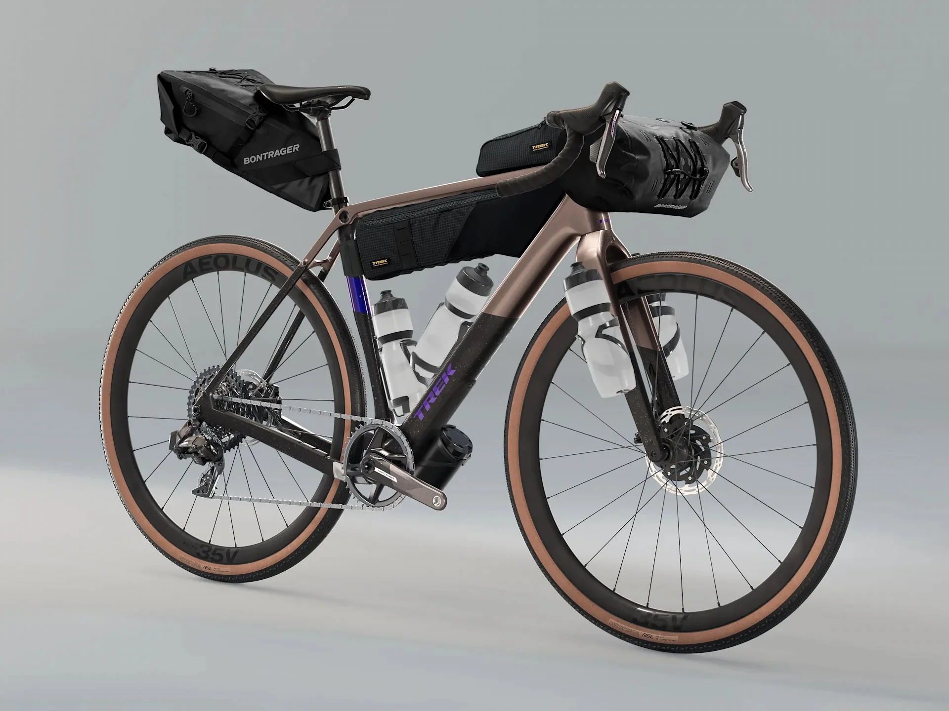 Trek Checkpoint SL 7 AXS Bronze Age/Carbon Smoke Diamant - Image 5