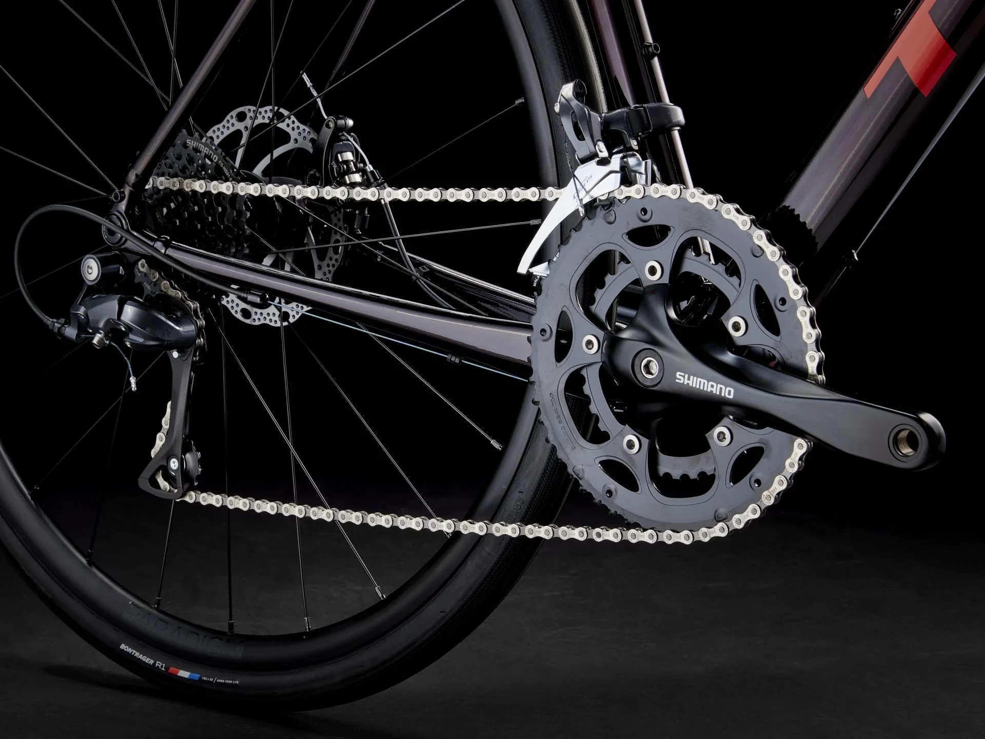 Trek Domane AL 2 Crimson to Dark Carmine Fade - Image 10