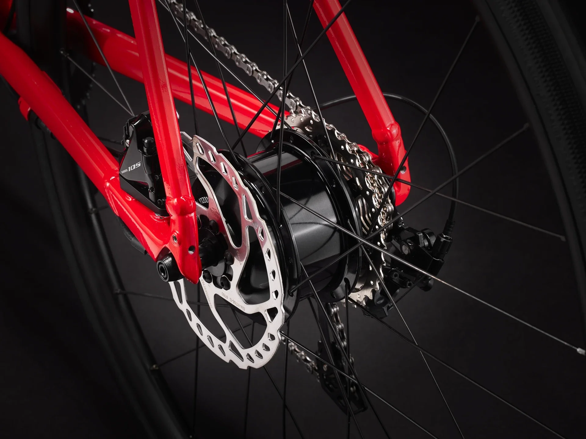 Trek Domane+ AL 5 Viper Red - Image 4