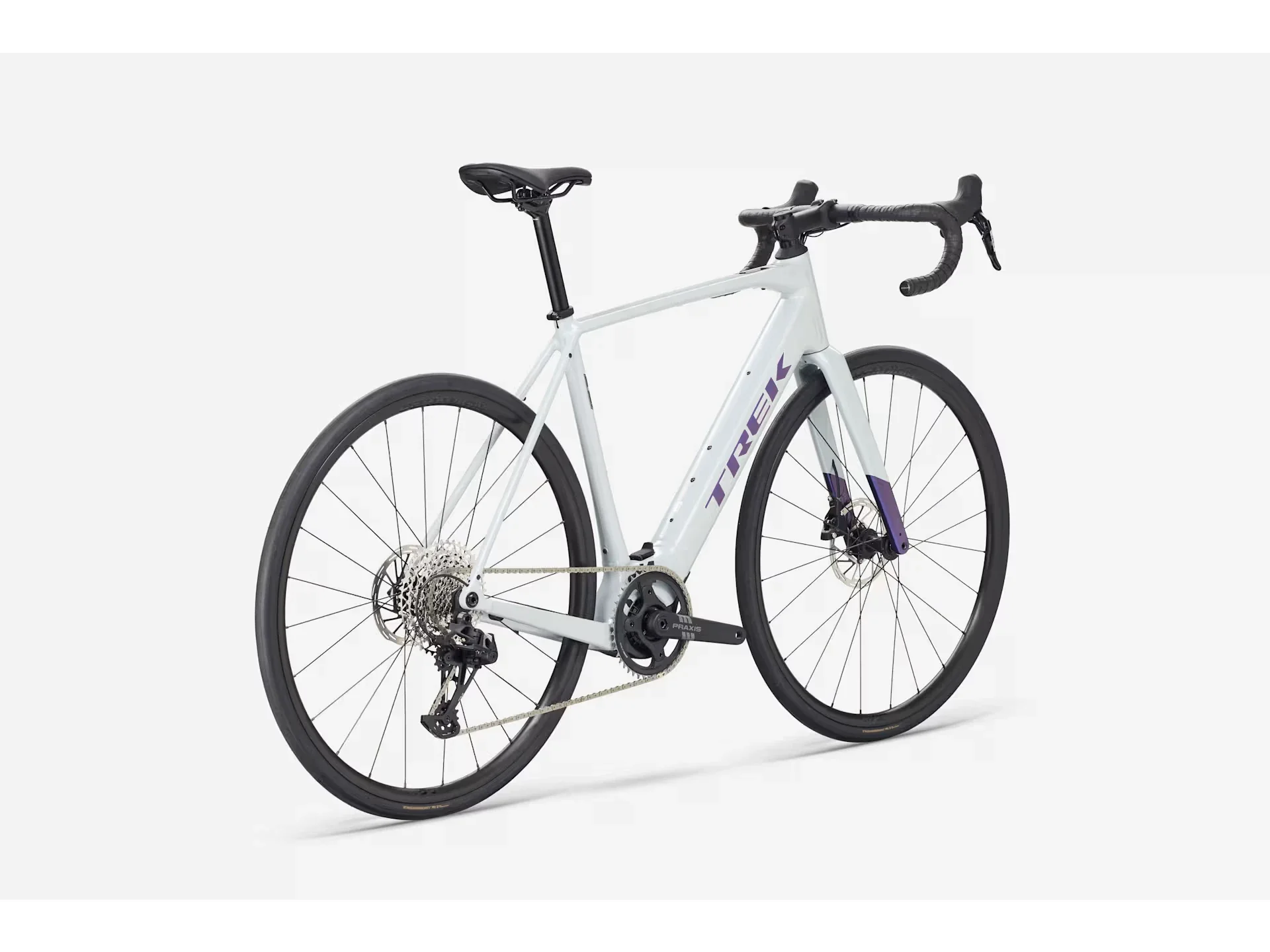 Trek Domane+ ALR 5 Plasma Grey Pearl 2027 - Image 2