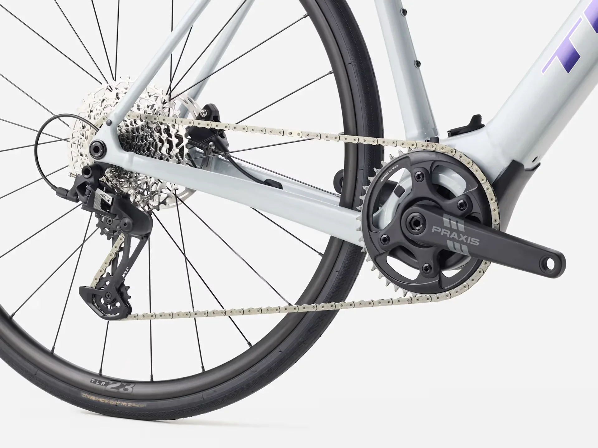 Trek Domane+ ALR 5 Plasma Grey Pearl 2027 - Image 5