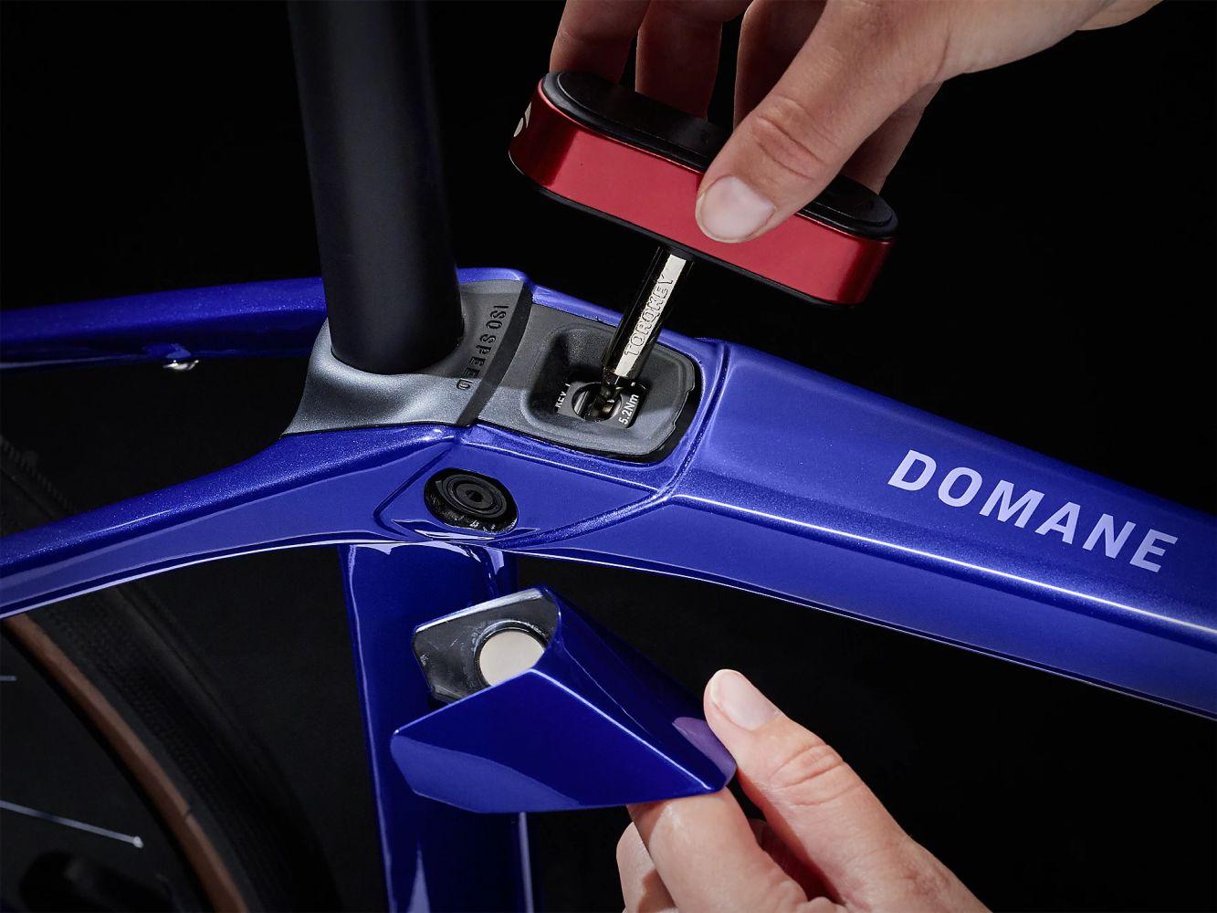 Trek Domane SL 6 Gen 4 blau - Image 9