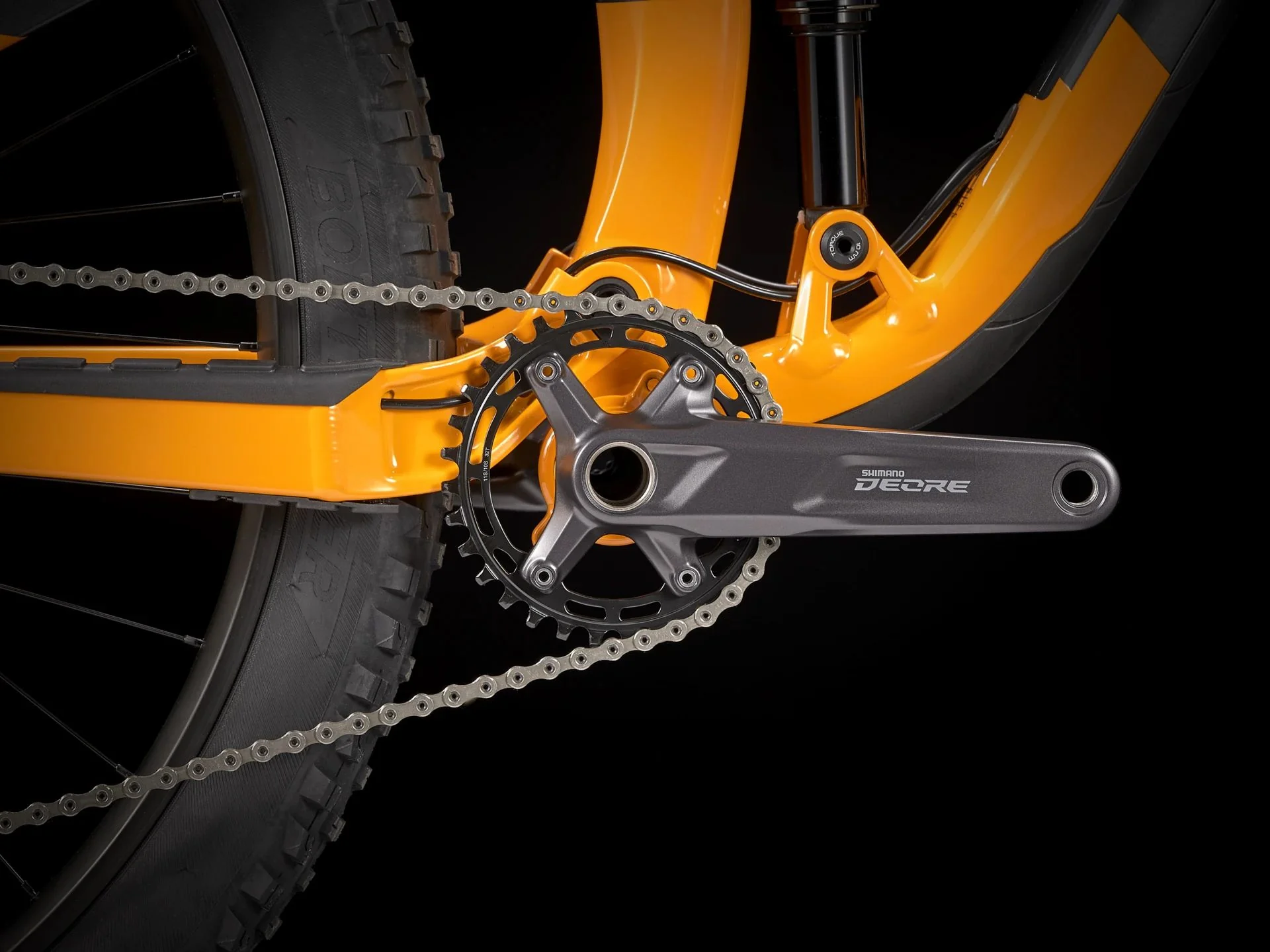 Trek Fuel EX 5 Lithium Grey/Marigold - Image 3