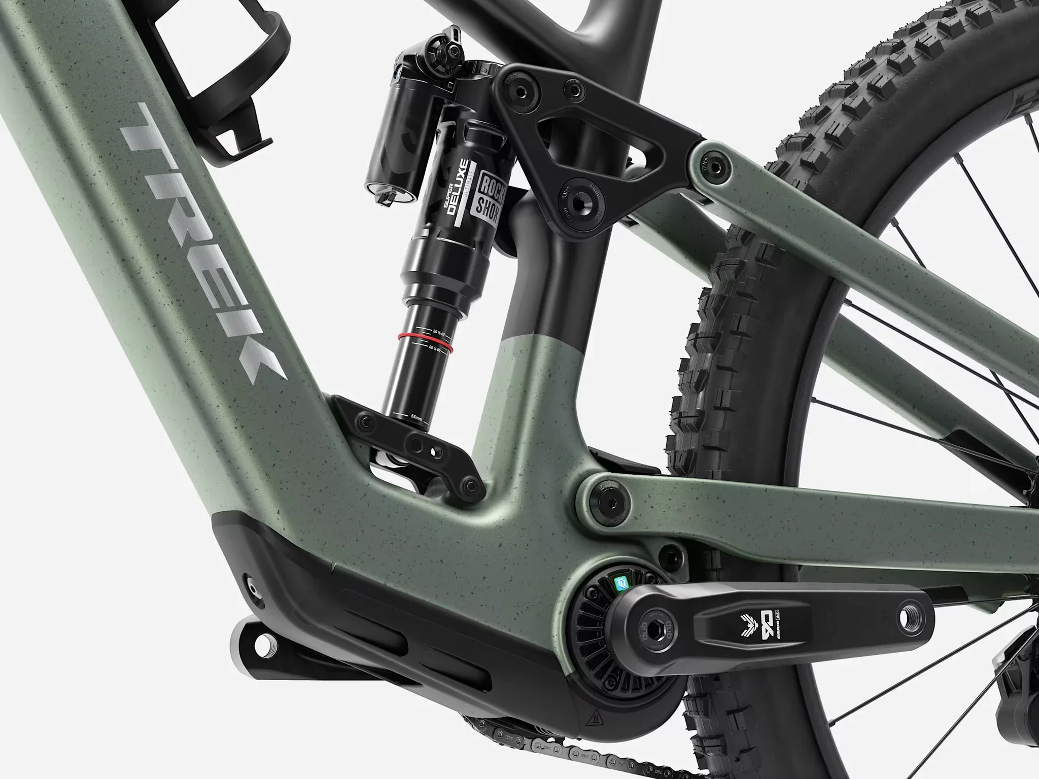 Trek Fuel+ EX 9.8 GX AXS Gen 2 Lichen Green/Keswick Green Splatter 2027 - Image 3