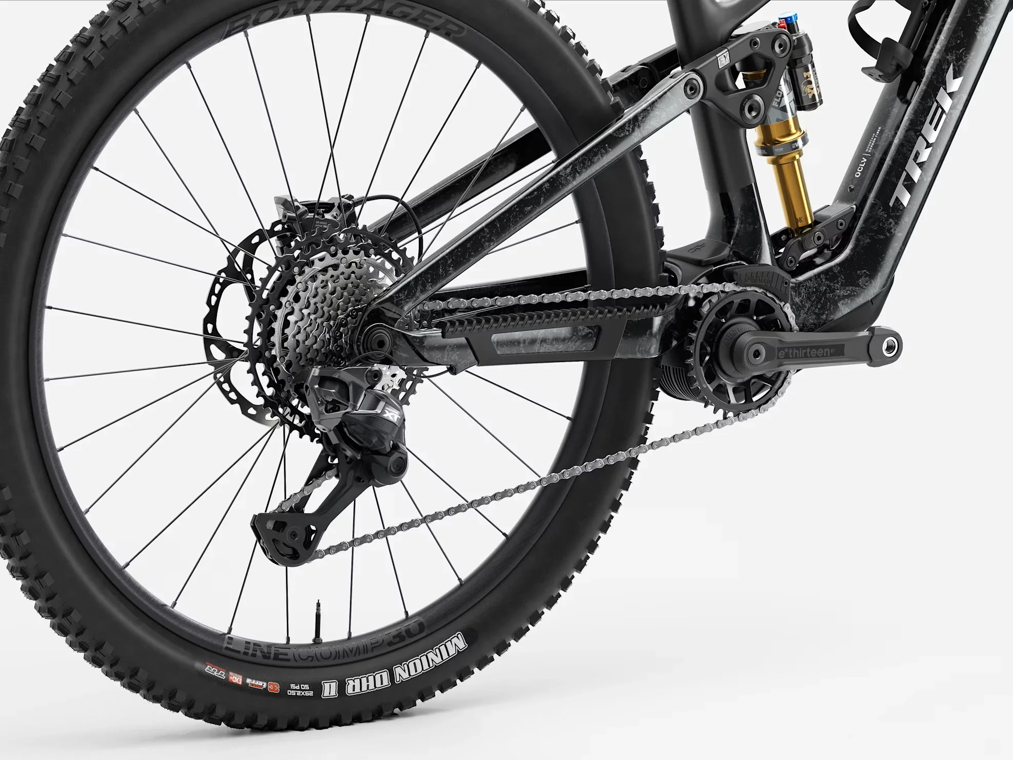 Trek Fuel+ EX 9.8 XT Di2 Gen 2 Carbon Smoke/Lithium Grey Marble 2027 - Image 4
