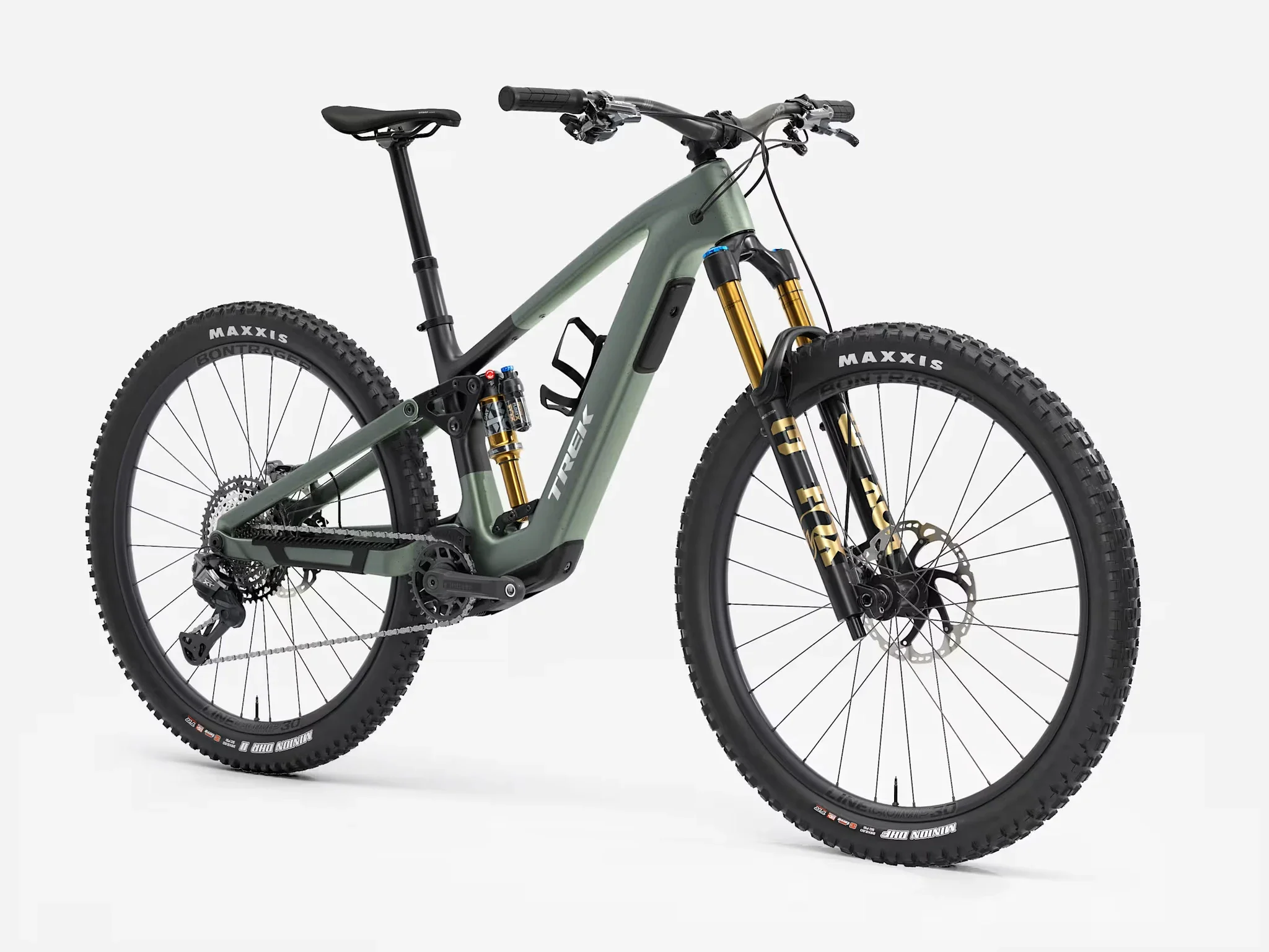 Trek Fuel+ EX 9.8 XT Di2 Gen 2 Lichen Green/Keswick Green Splatter 2027 - Image 2