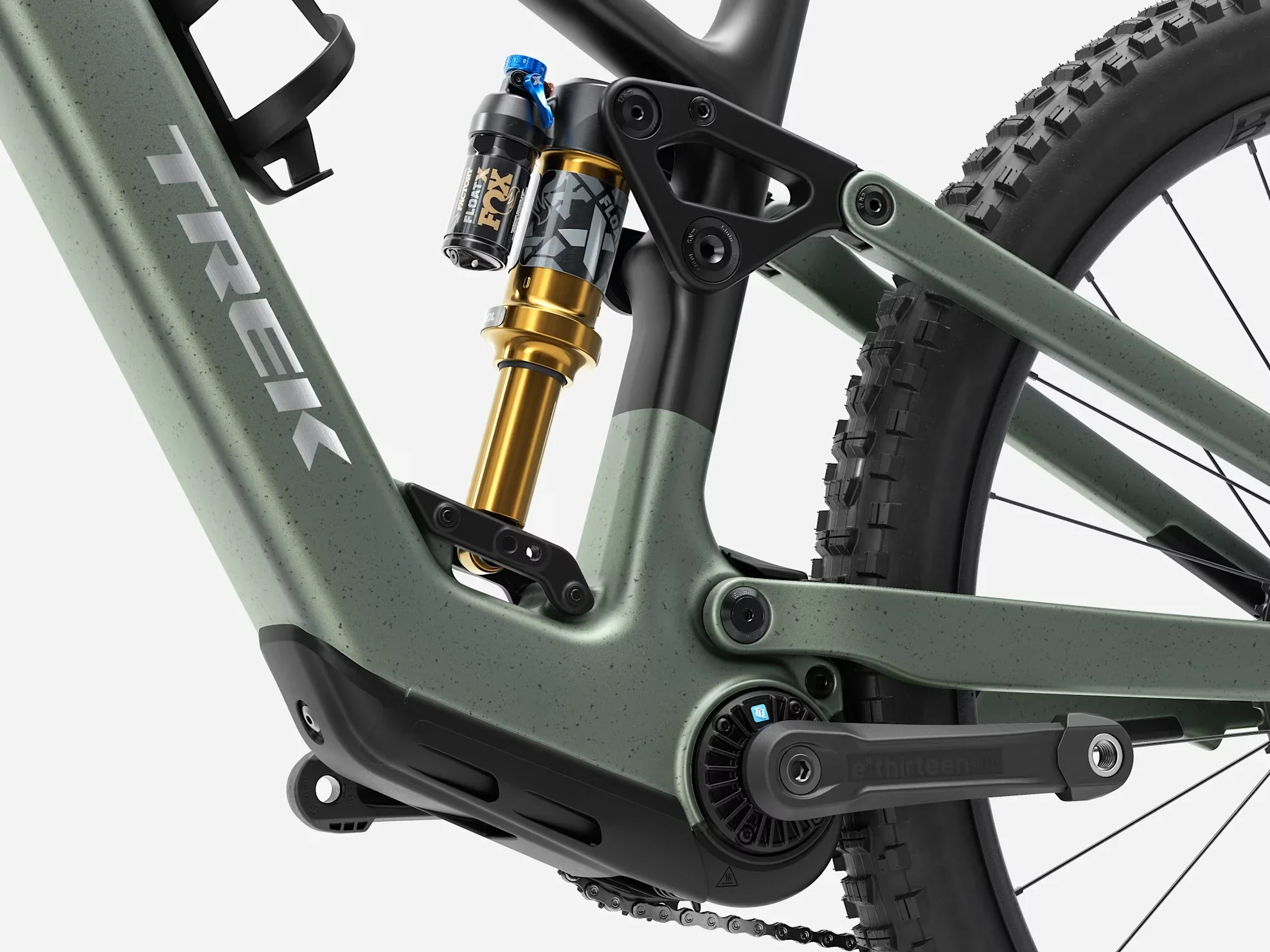 Trek Fuel+ EX 9.8 XT Di2 Gen 2 Lichen Green/Keswick Green Splatter 2027 - Image 3