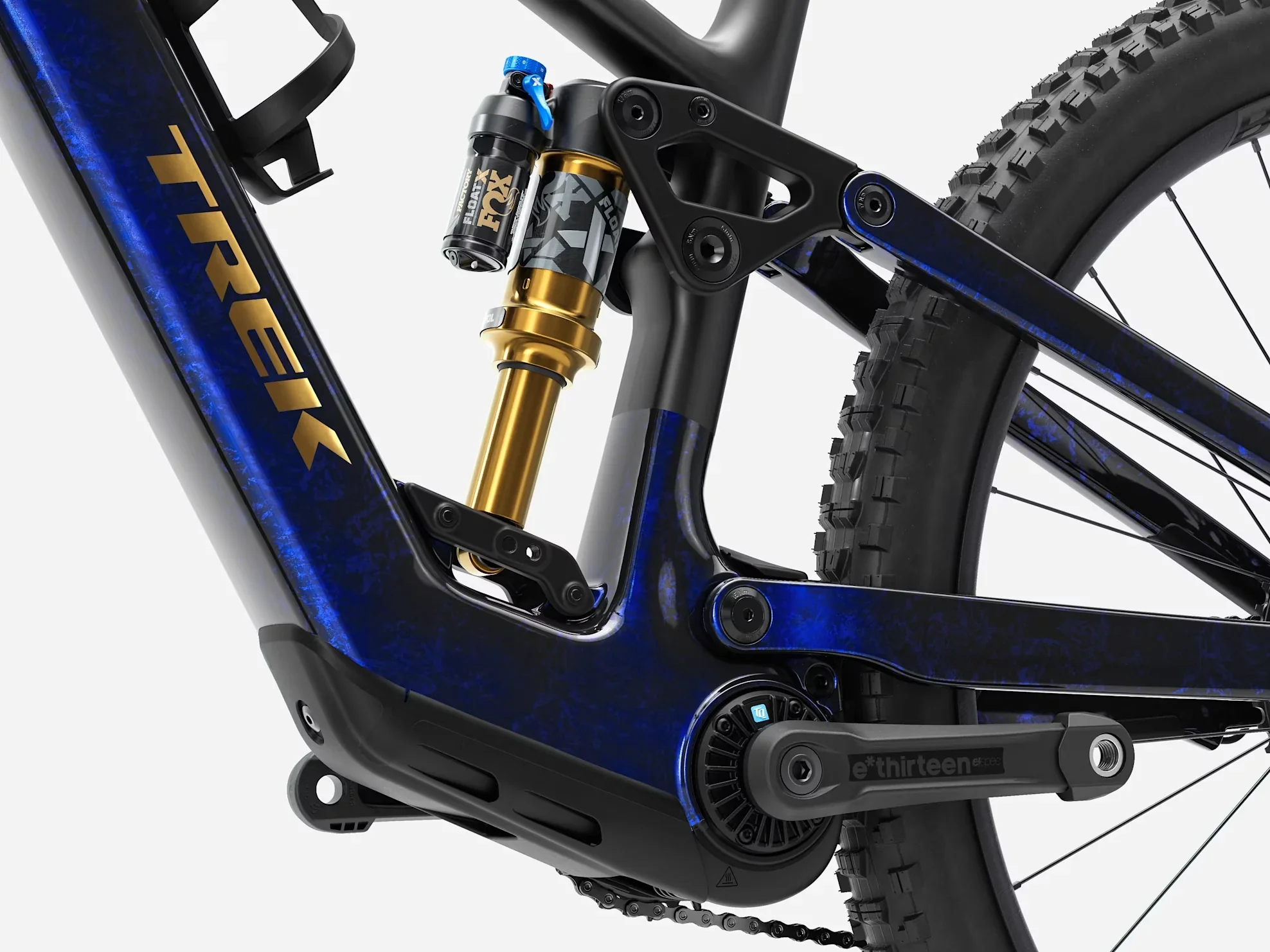 Trek Fuel+ EX 9.8 XT Gen 2 Gloss Navy Smoke/Matte Trek Black 2027 - Image 3