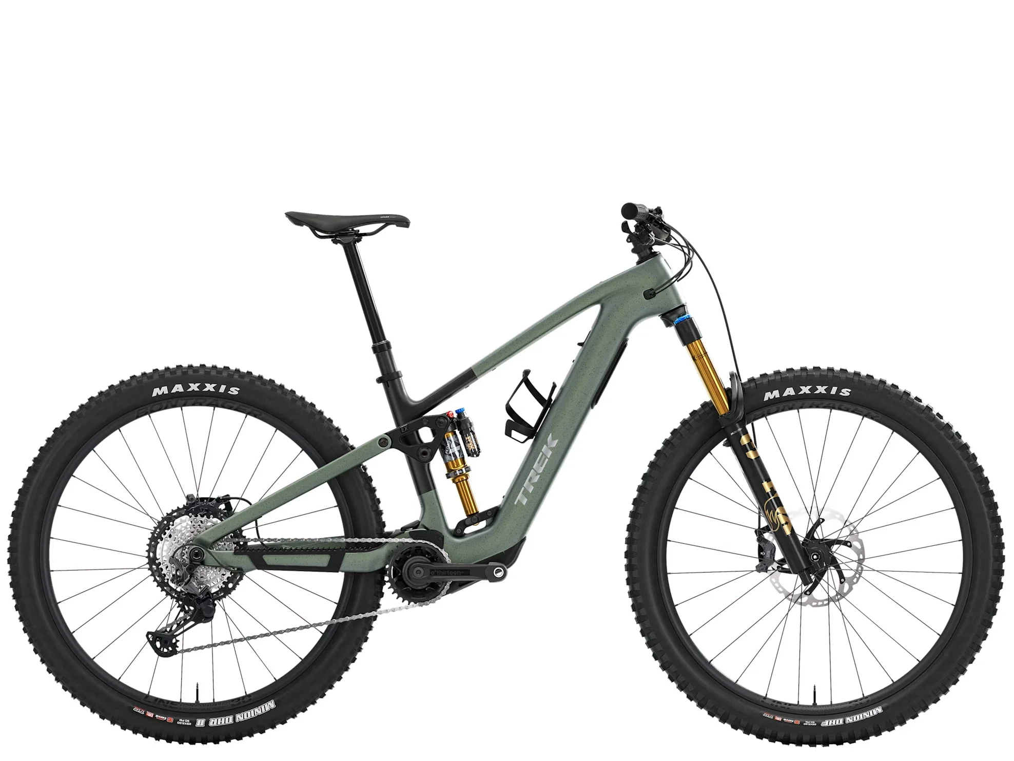 Trek Fuel+ EX 9.8 XT Gen 2 Lichen Green/Keswick Green Splatter 2027 - Image 2