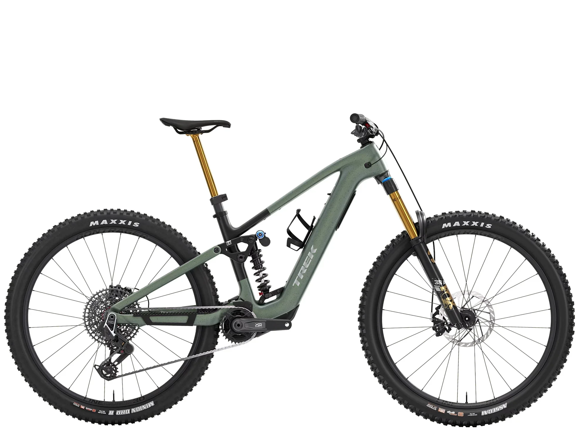 Trek Fuel+ LX 9.9 X0 AXS Gen 2 Lichen Green/Keswick Green Splatter 2027