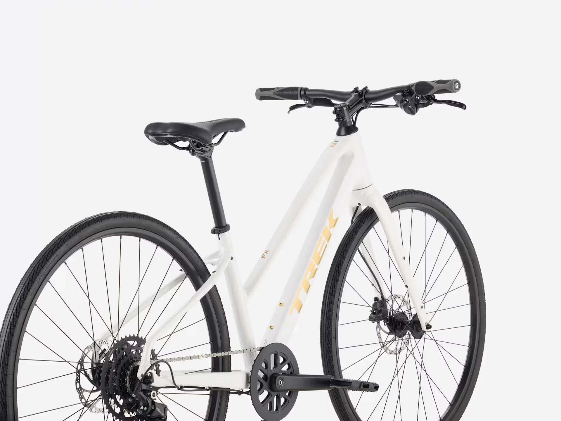 Trek FX 2 Mid Gen 4 Crystal White 2027 - Image 2