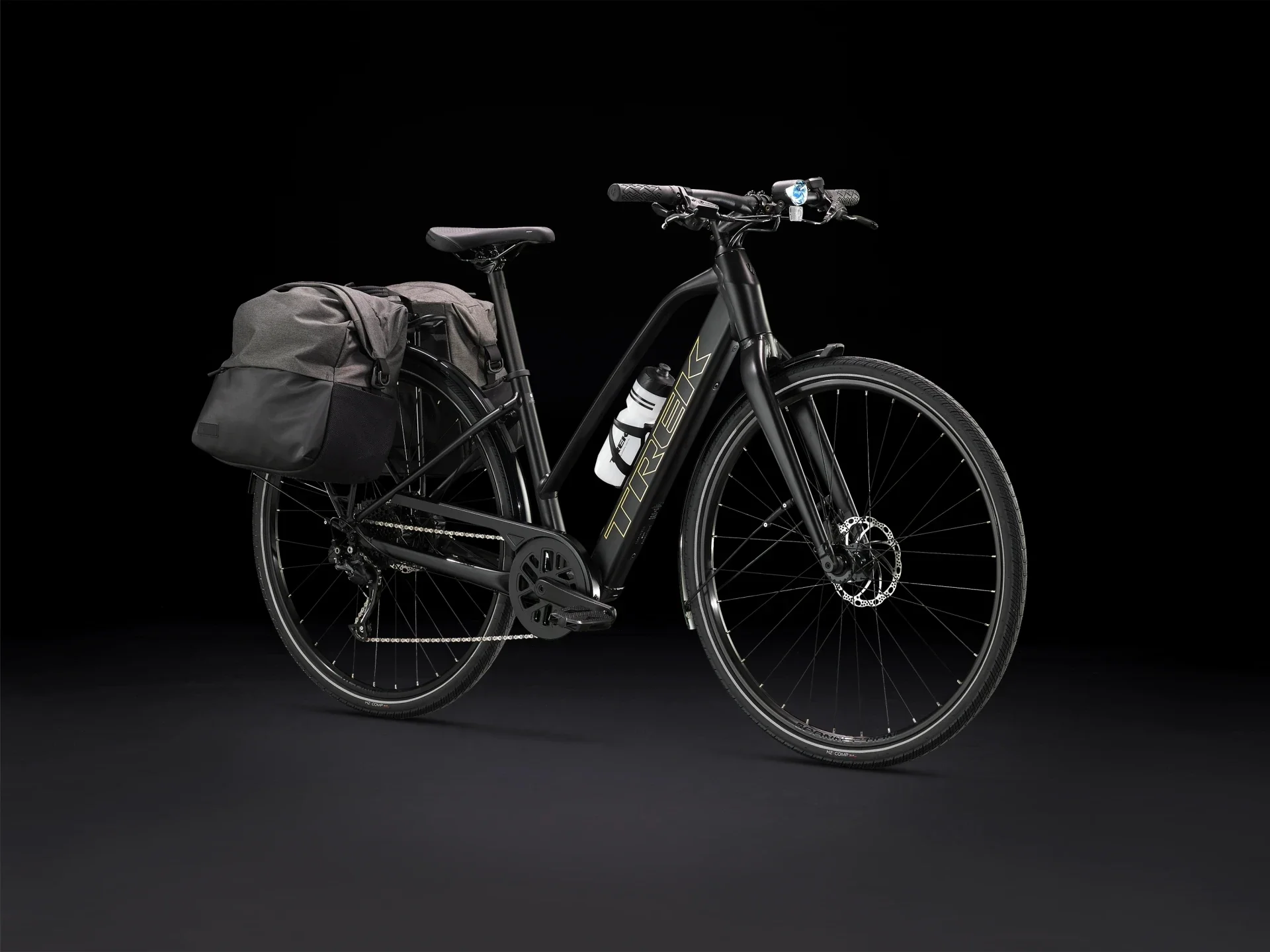 Trek FX+ 2 Stagger Satin Trek Black - Image 11