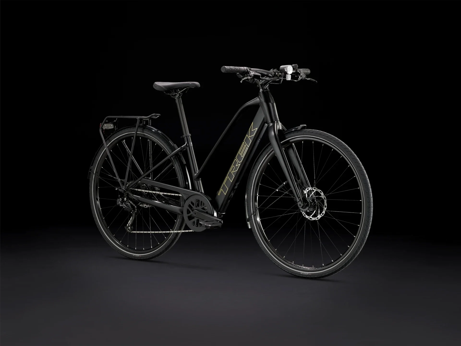 Trek FX+ 2 Stagger Satin Trek Black - Image 12
