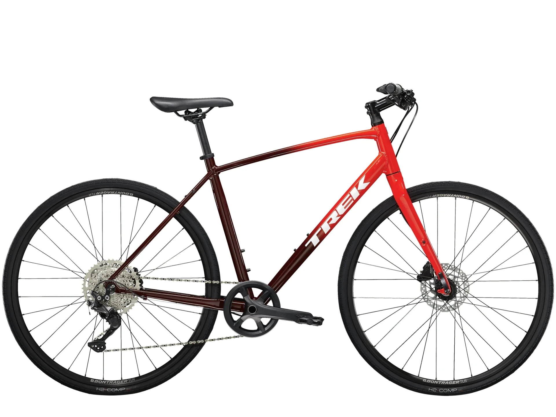 Trek FX 3 Disc Viper Red to Cobra Blood Fade