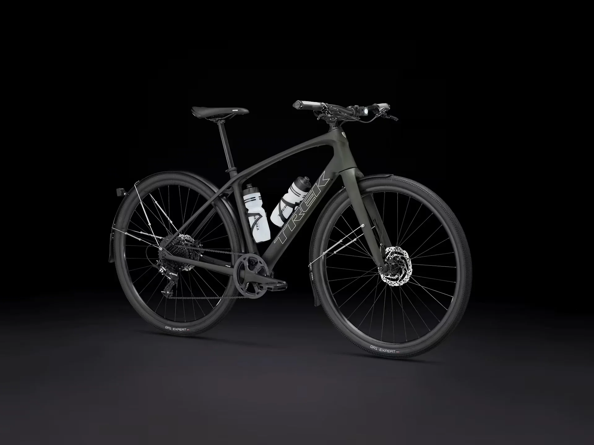 Trek FX Sport SL 5 Matte Black Olive/Deep Smoke 2026 - Image 6