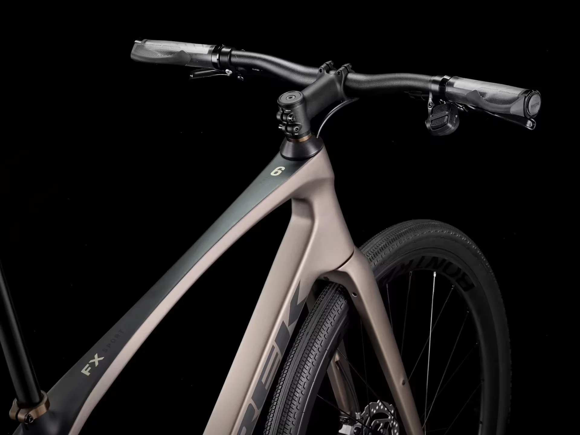 Trek FX Sport SL 6 Matte Bronze Age/Deep Smoke 2026 - Image 3