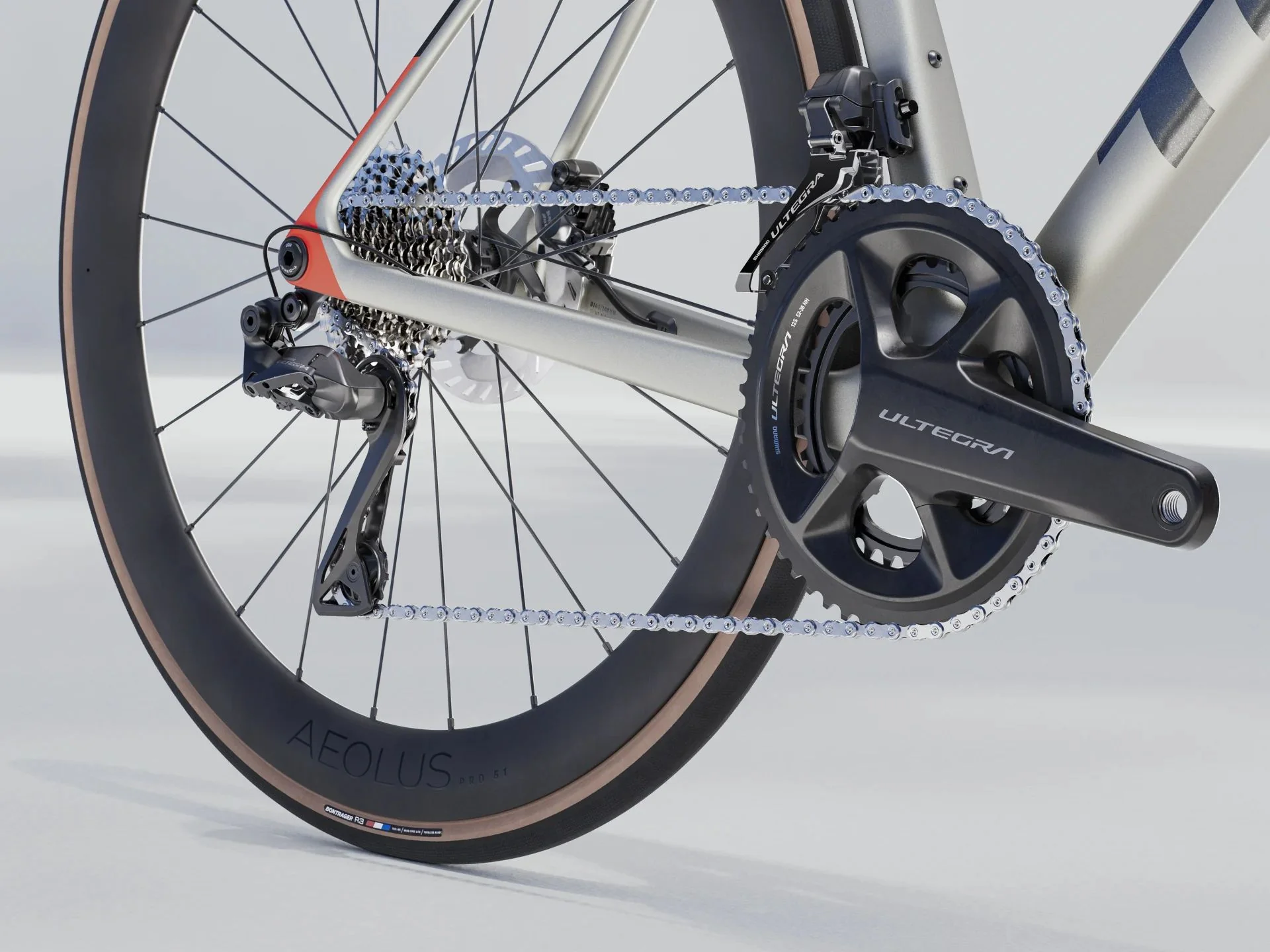 Trek Madone SL 7 Matte Lunar Silver - Image 5