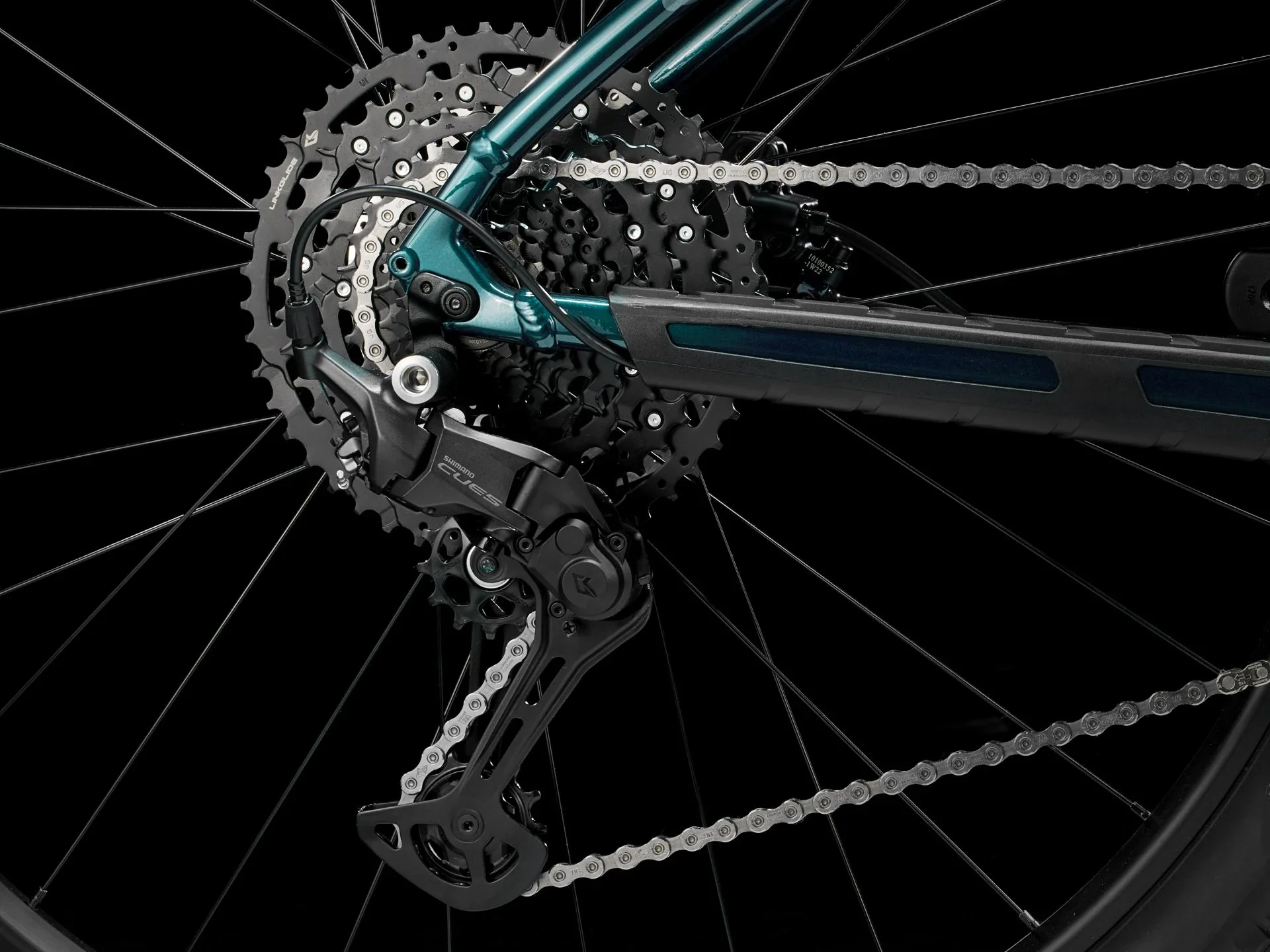 Trek Marlin 6 Miami Green to Dark Aquatic Fa - Image 3