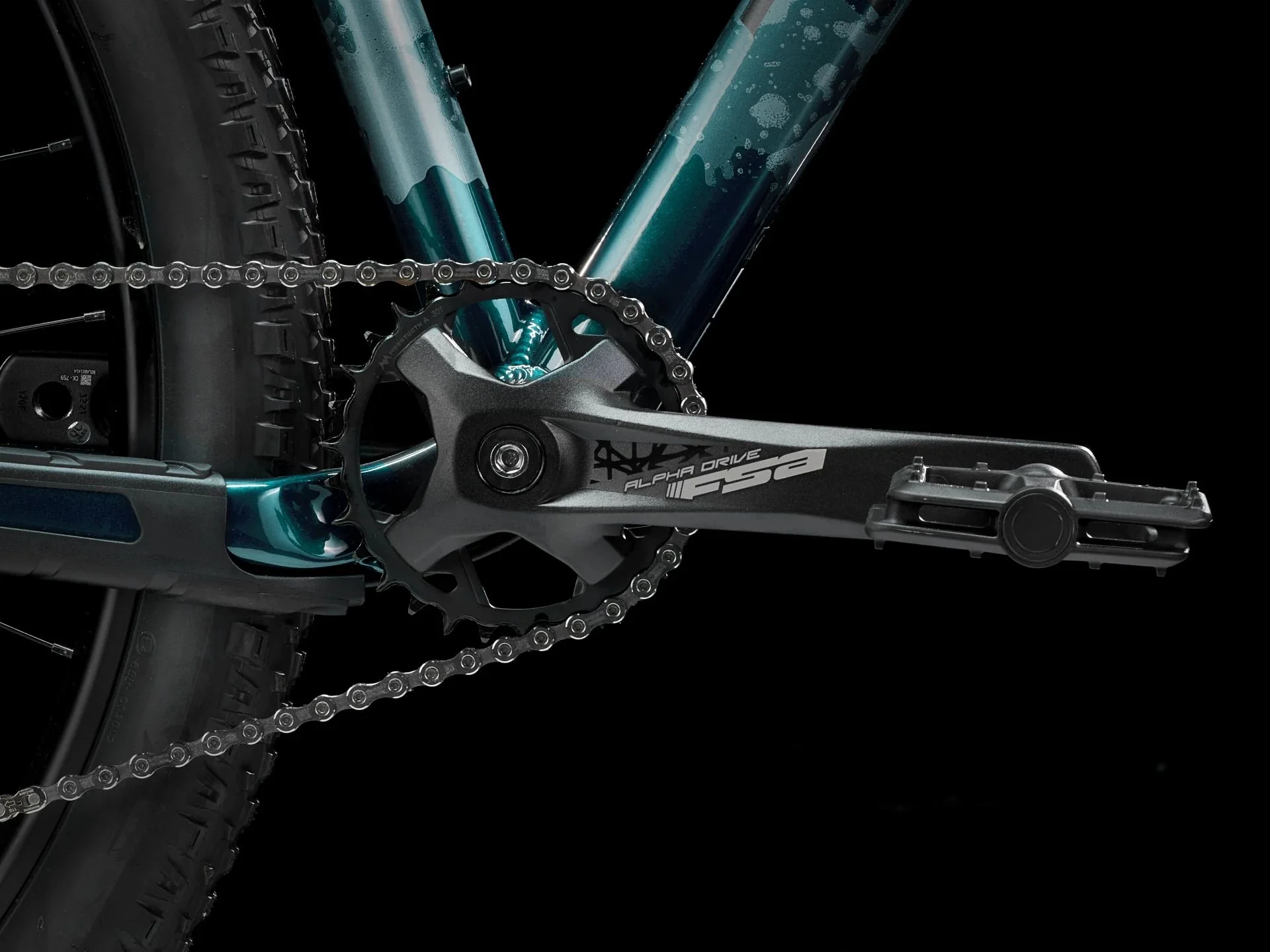 Trek Marlin 6 Miami Green to Dark Aquatic Fa - Image 4