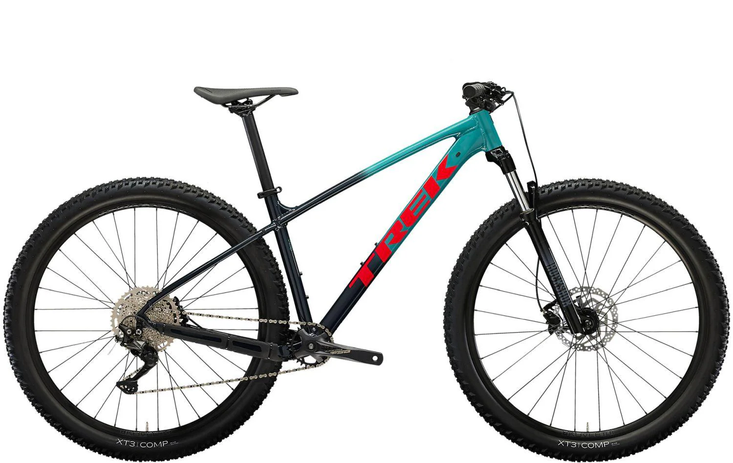 Trek Marlin 7 Gen 3 Teal to Nautical Navy Fade