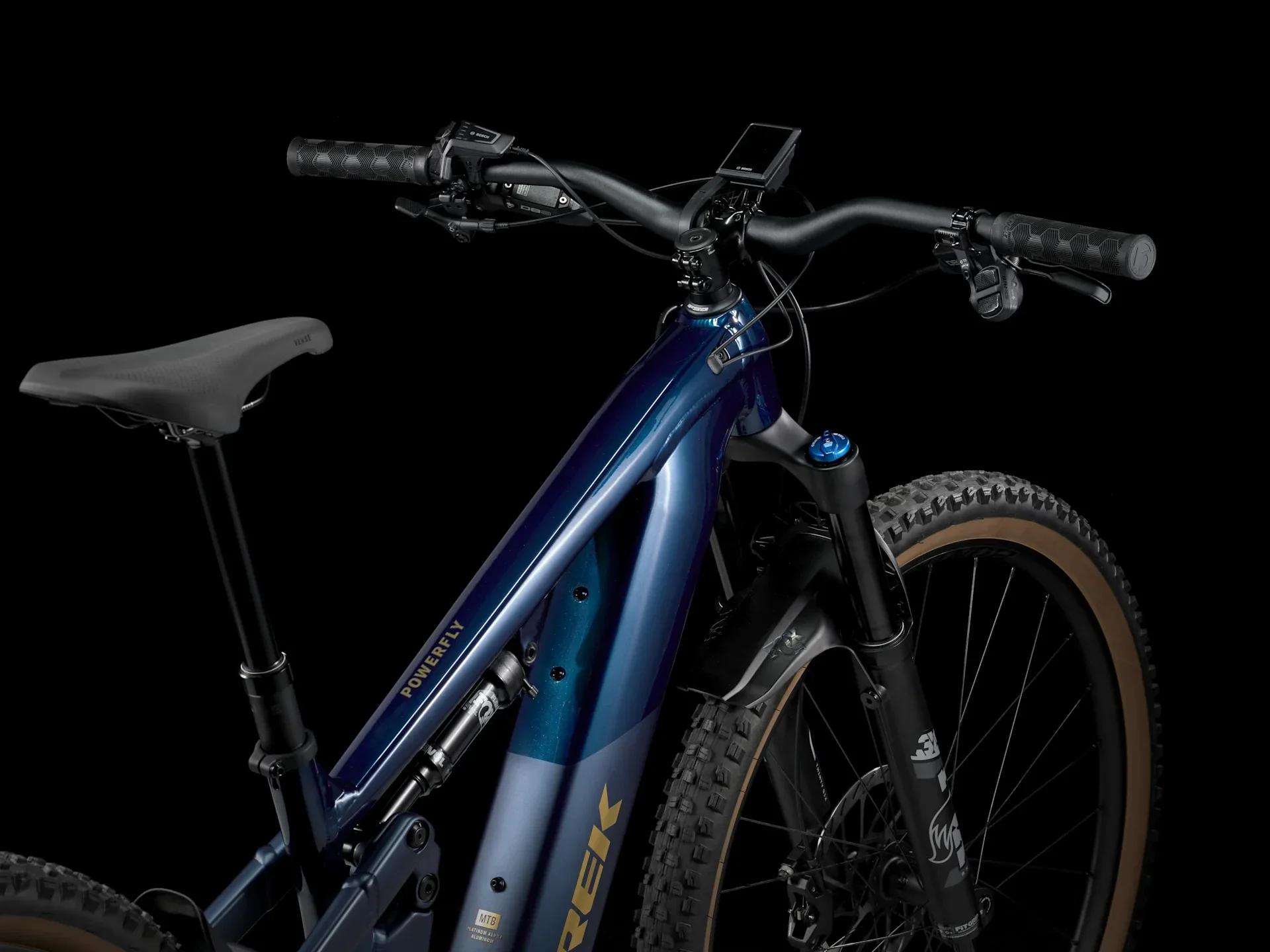 Trek Powerfly+ FS 8 Matte/Gloss Mulsanne Blue 2026 - Image 2