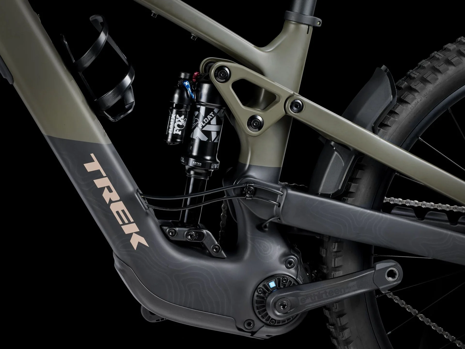 Trek Slash+ 9.7 SLX/XT Olive Drab - Image 2