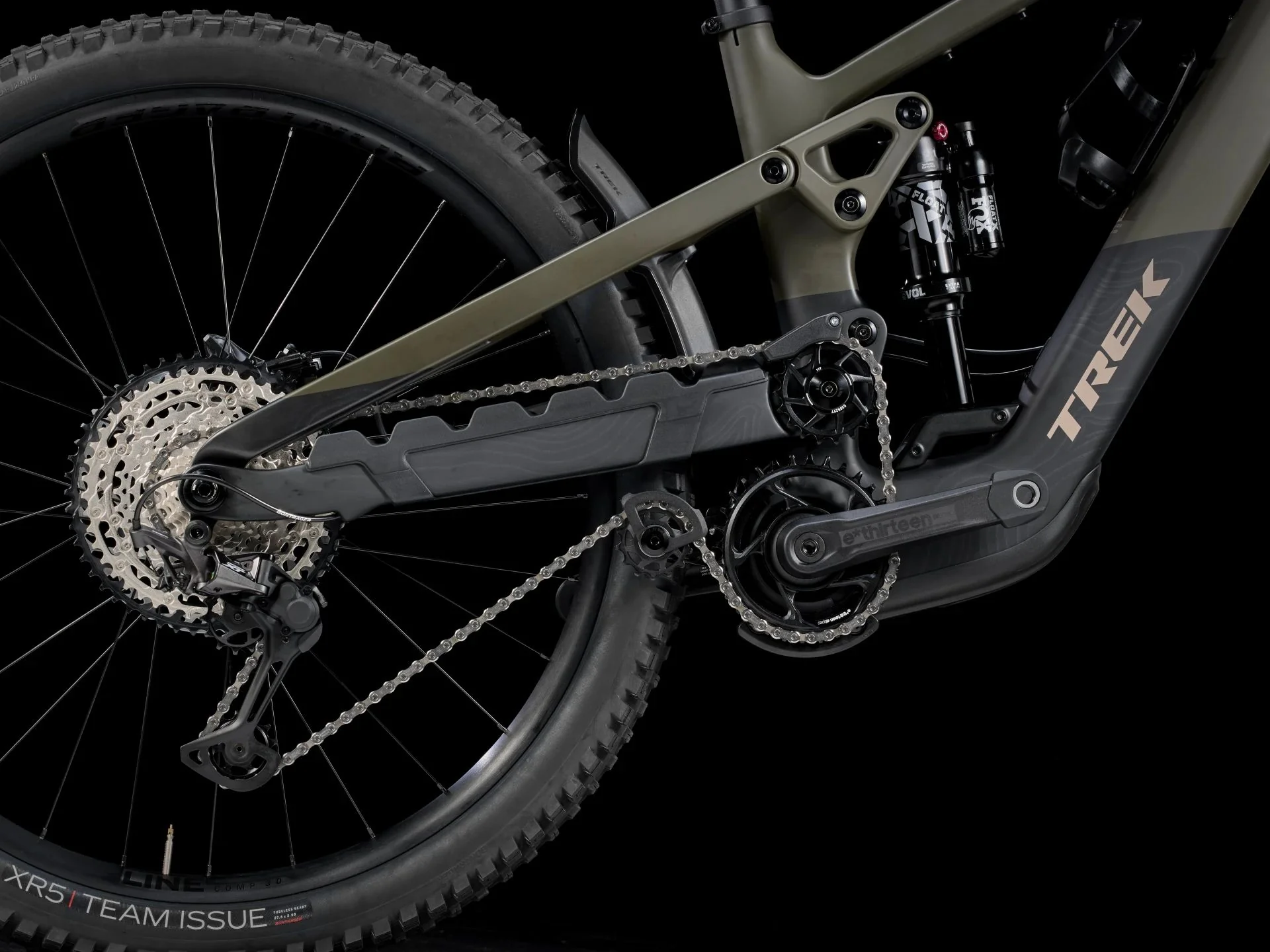 Trek Slash+ 9.7 SLX/XT Olive Drab - Image 4