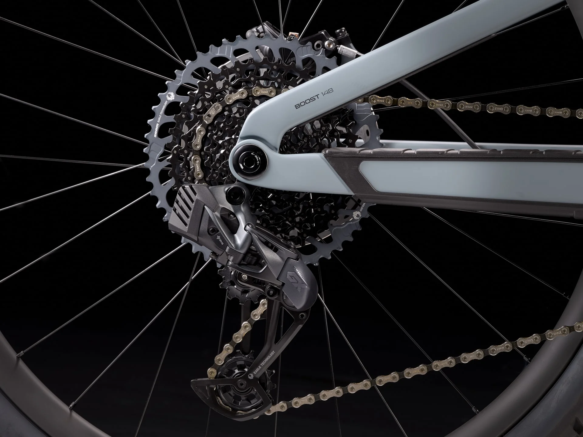 Trek Slash 9.8 GX Matte Battleship Blue - Image 3