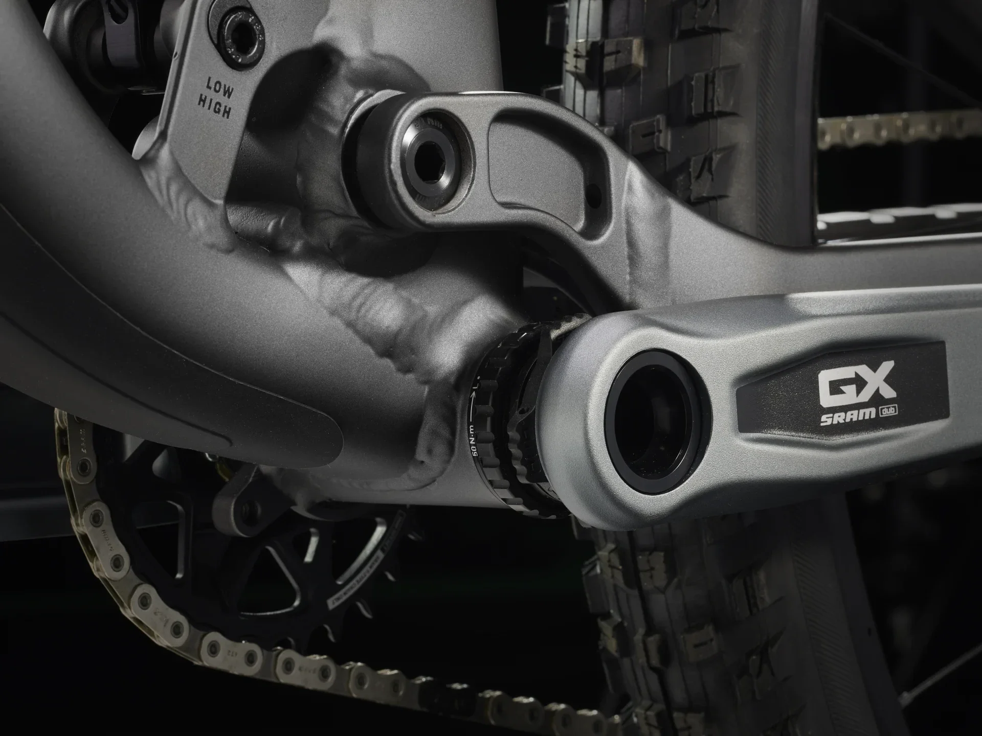 Trek Top Fuel 8 GX AXS T-Type Matte Dnister Black - Image 10