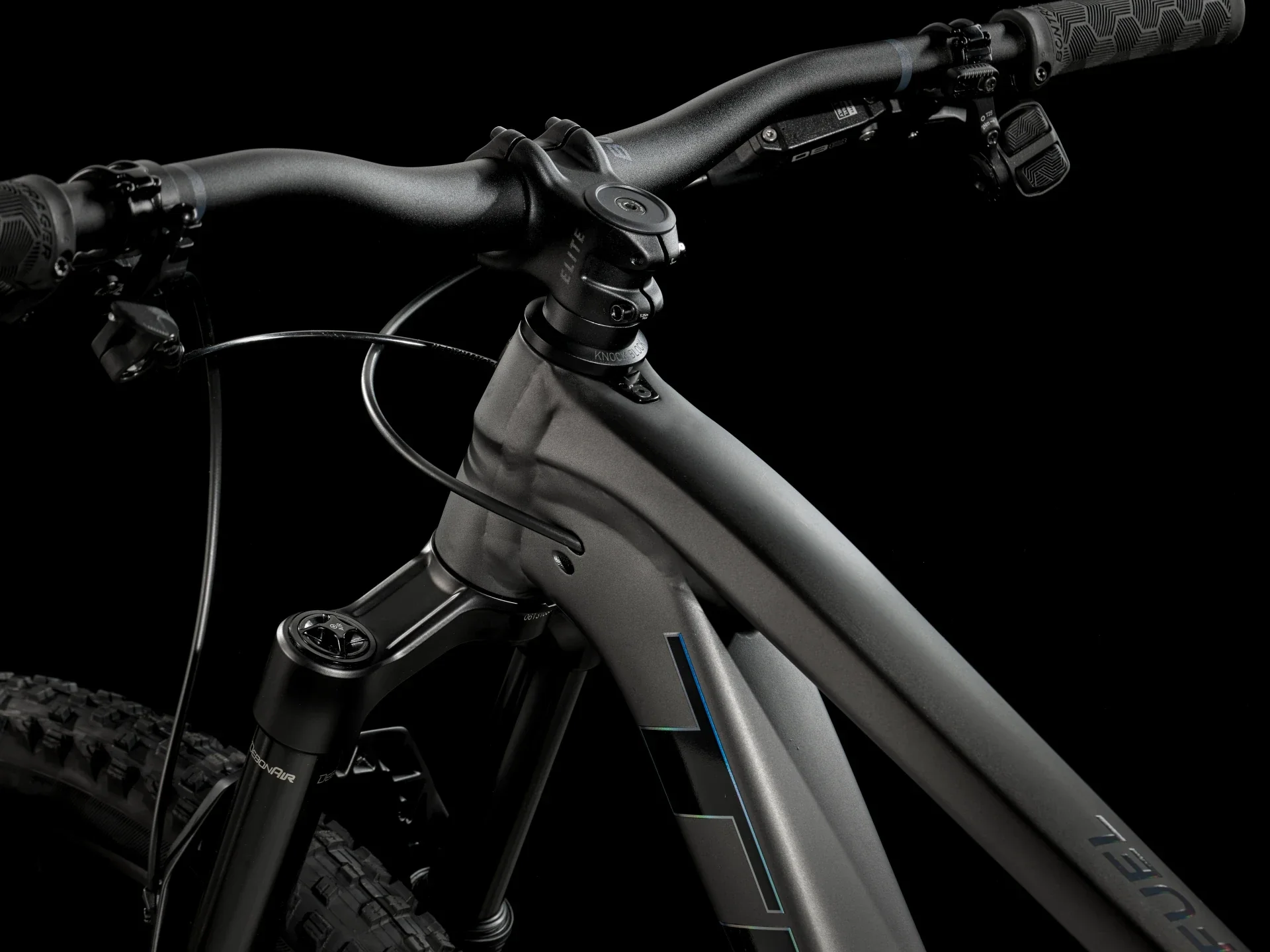Trek Top Fuel 8 GX AXS T-Type Matte Dnister Black - Image 3