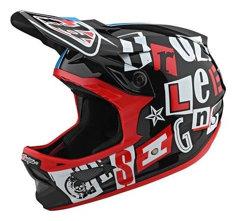 Troy Lee Designs D3 Fiberlite Helmet Anarchy