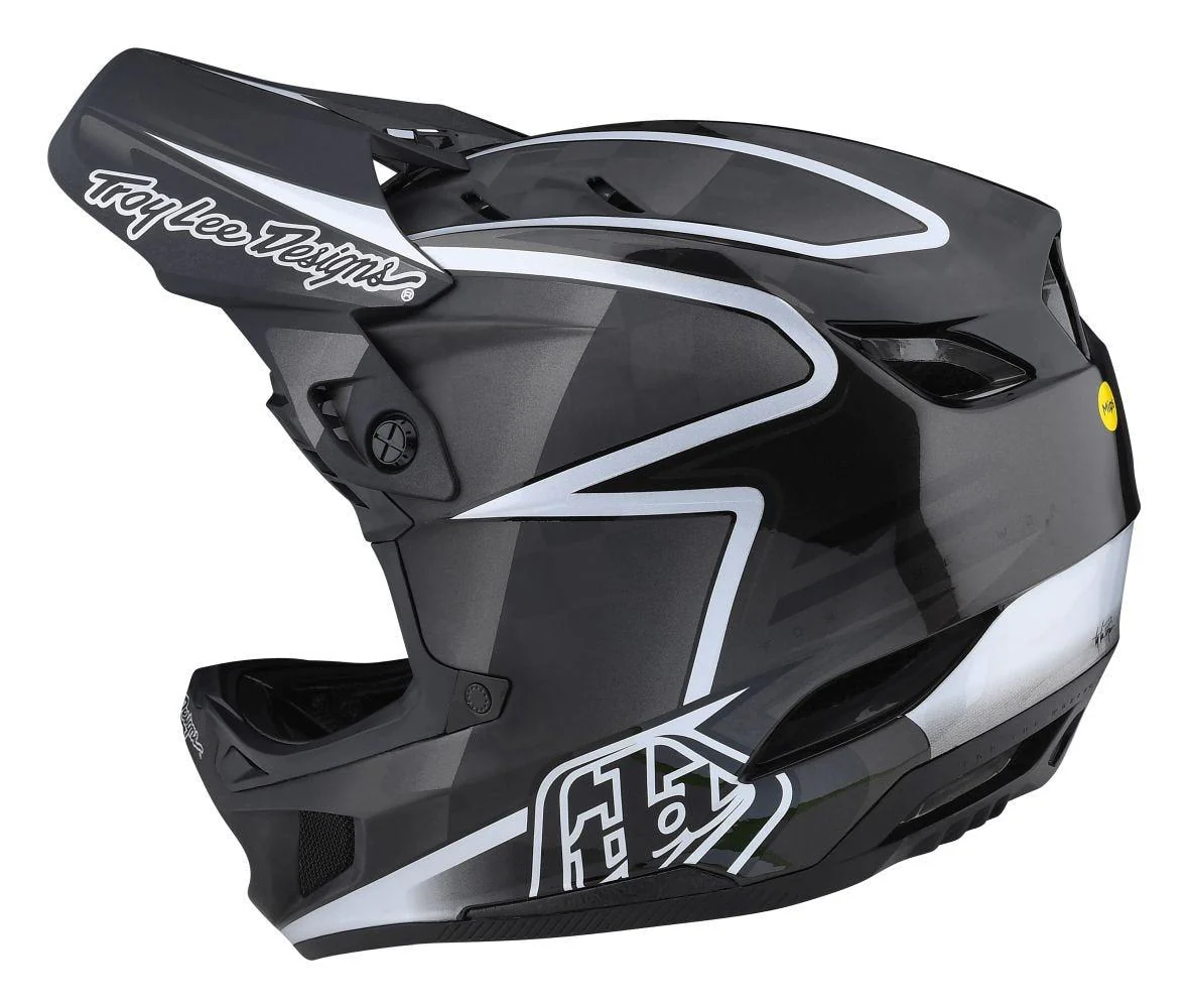 Troy Lee Designs D4 Carbon MIPS Helm Lines - Image 2