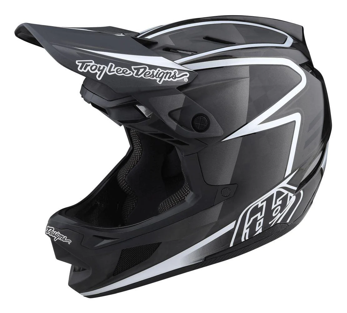 Troy Lee Designs D4 Carbon MIPS Helm Lines - Image 7