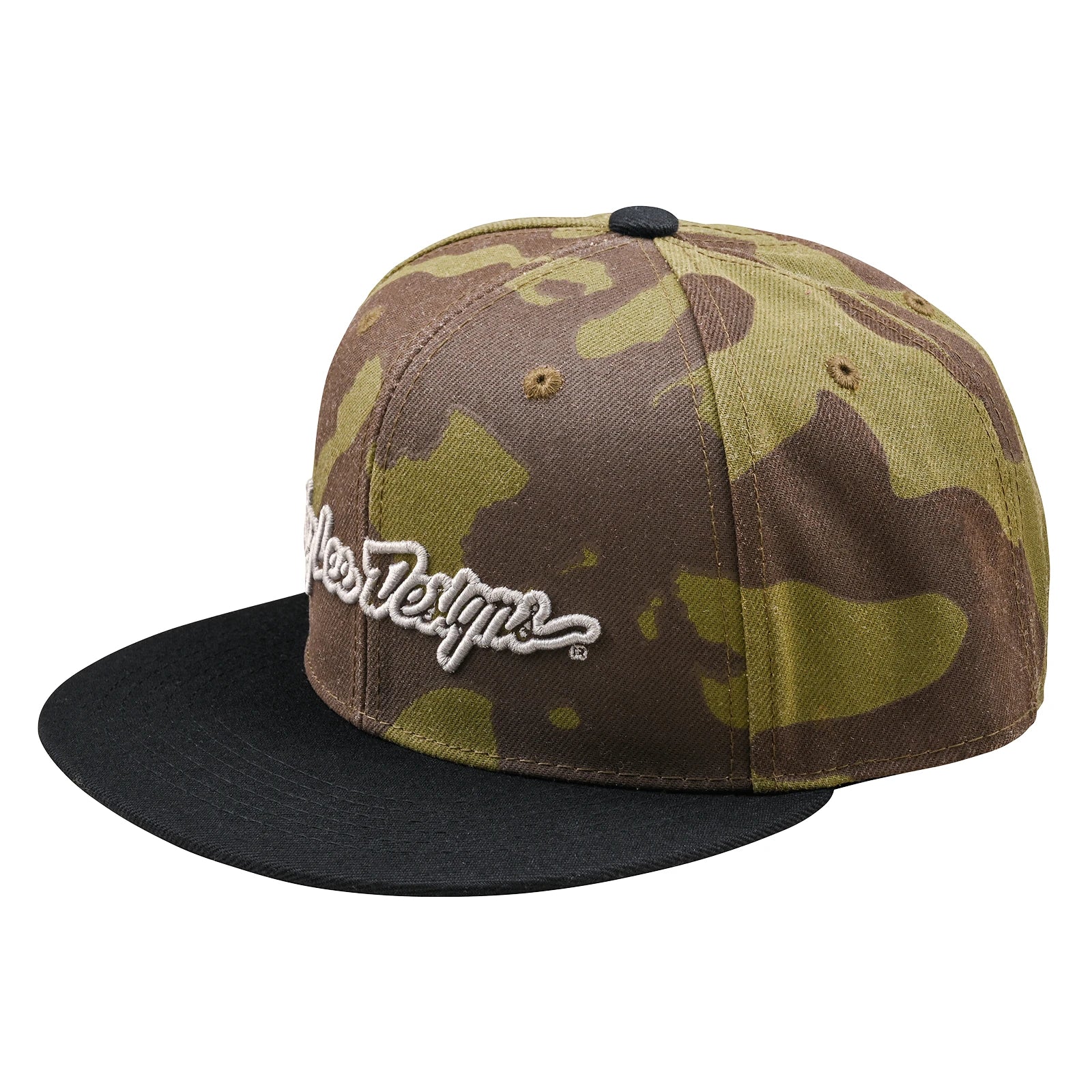 Troy Lee Designs Flat Bill Snapback Cap Signature - Image 3