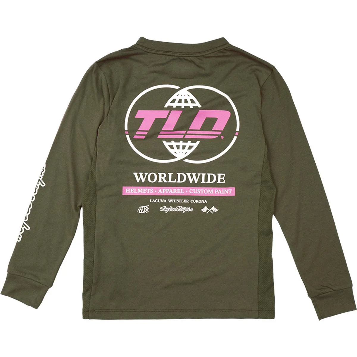 Troy Lee Designs Skyline Ride LS Tee Worldwide - Image 2