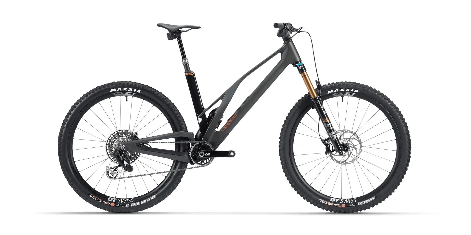 UNNO DASH Factory Matter Carbon Raw Copper